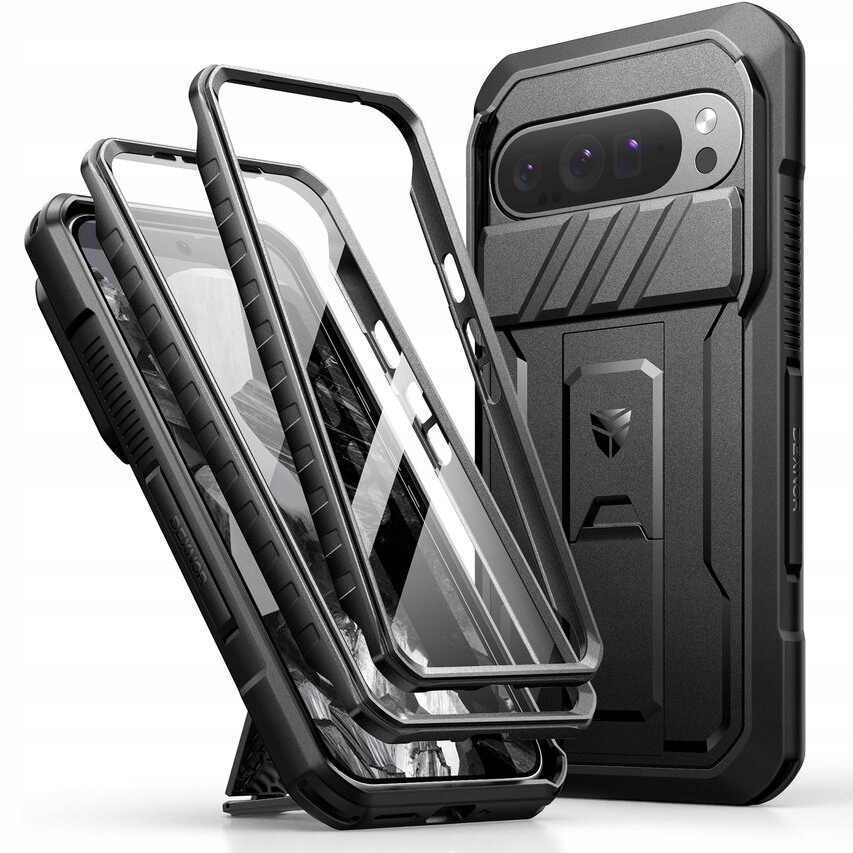 Pancéřové Pouzdro Dexnor Pro Google Pixel 9 Pro XL S Rámečkem Na Ochranu Obrazovky