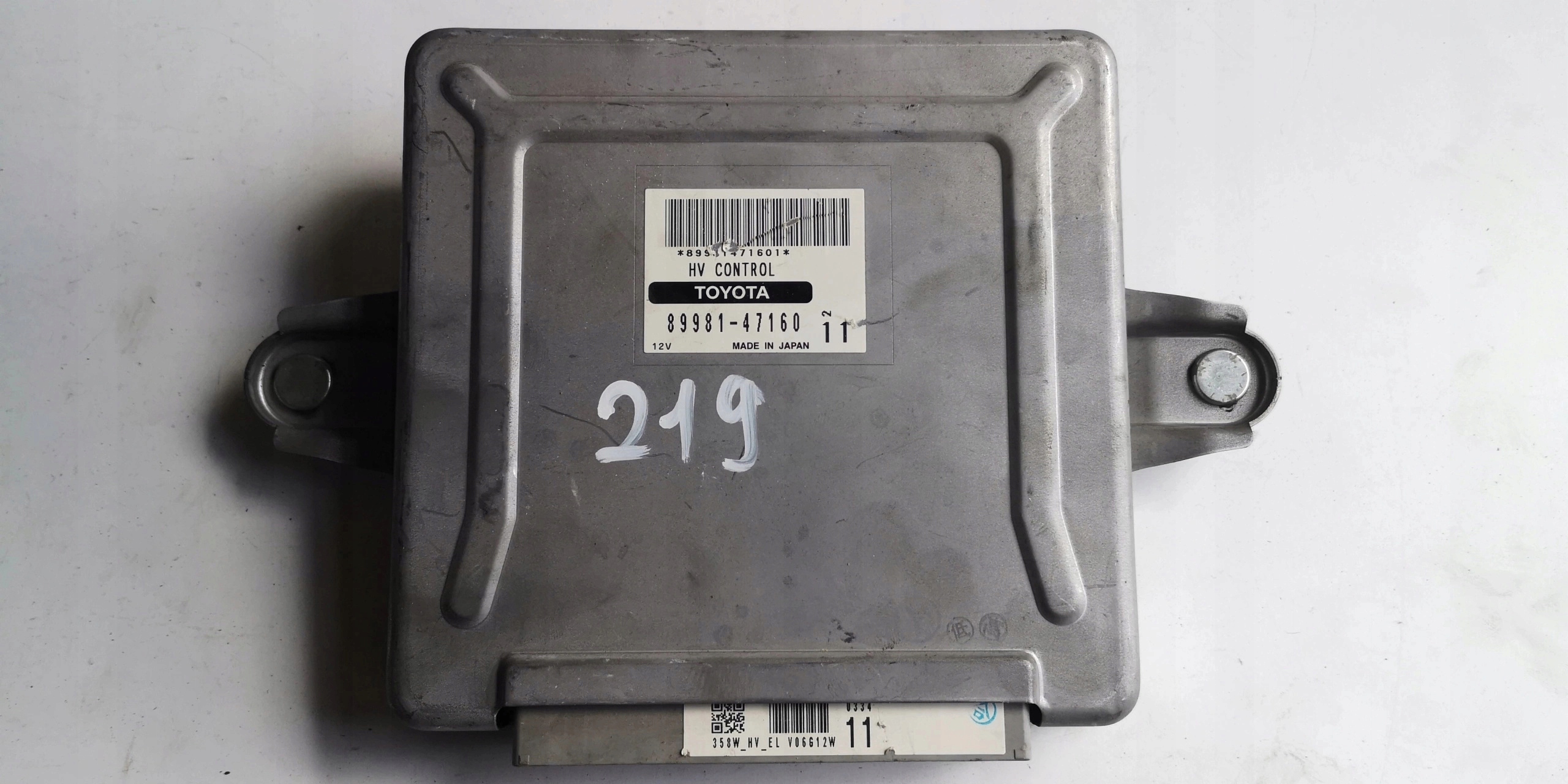 Computer ECU TOYOTA PRIUS 89981-47160 89981471601