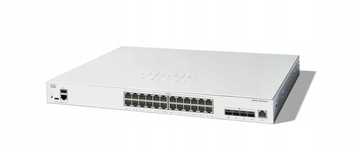 Cisco Catalyst C1300-24XT sieťové prepínače, spravovateľný, L2/L3, sivý