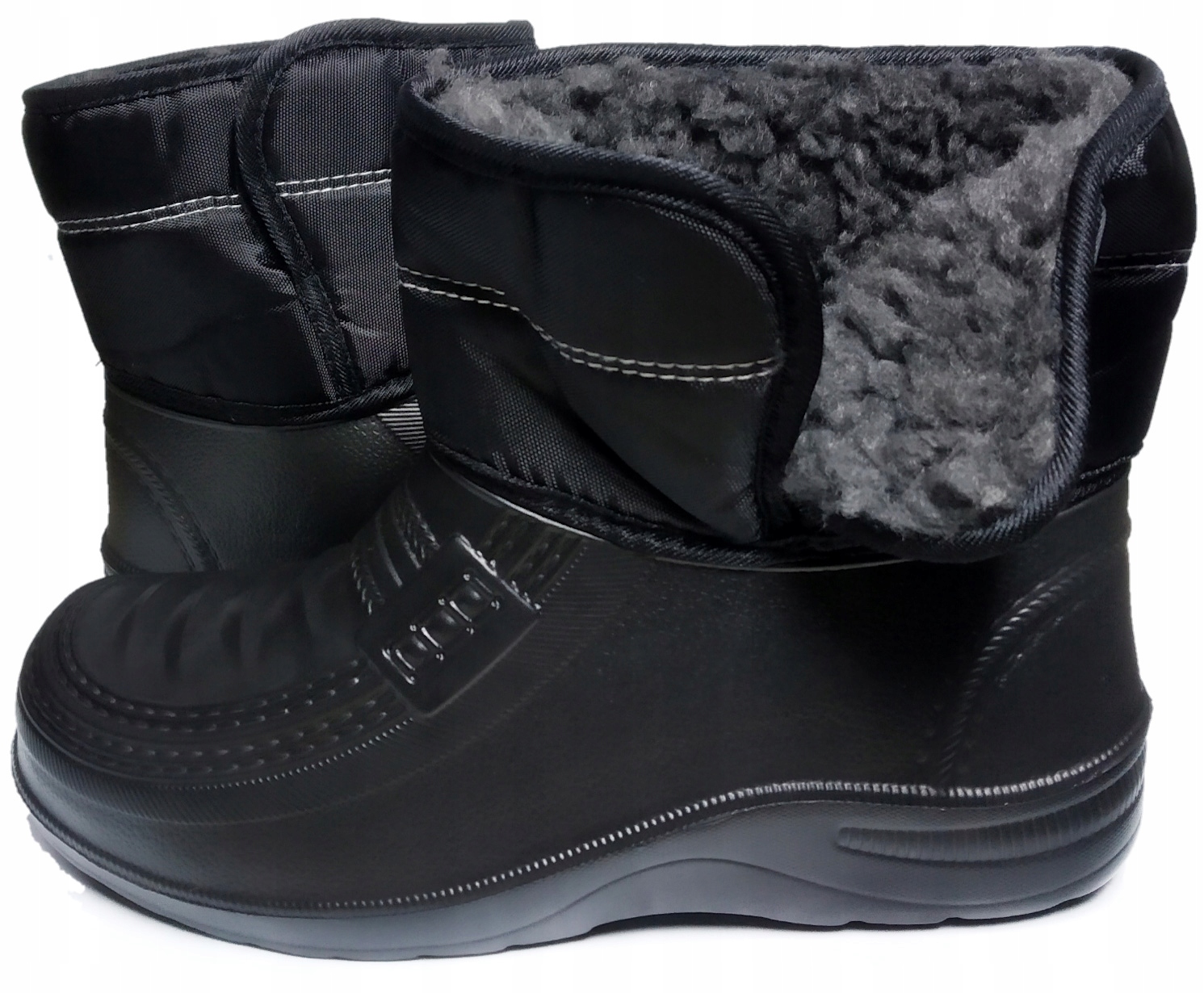 KALOSZE MĘSKIE LEKKIE OCIEPLANE PIANKOWE EVA 42 Oryginalne opakowanie producenta folia