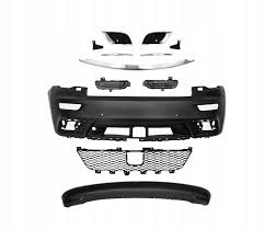 JEEP GRAND CHEROKEE WK2 SUMMIT 2017- 2020 ZDERZAK PRZEDNI KOMPLET LED