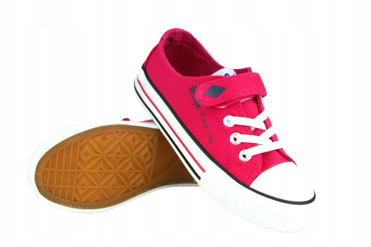 

Lee Cooper 0802K Wygodne Trampki Na Rzep R.32
