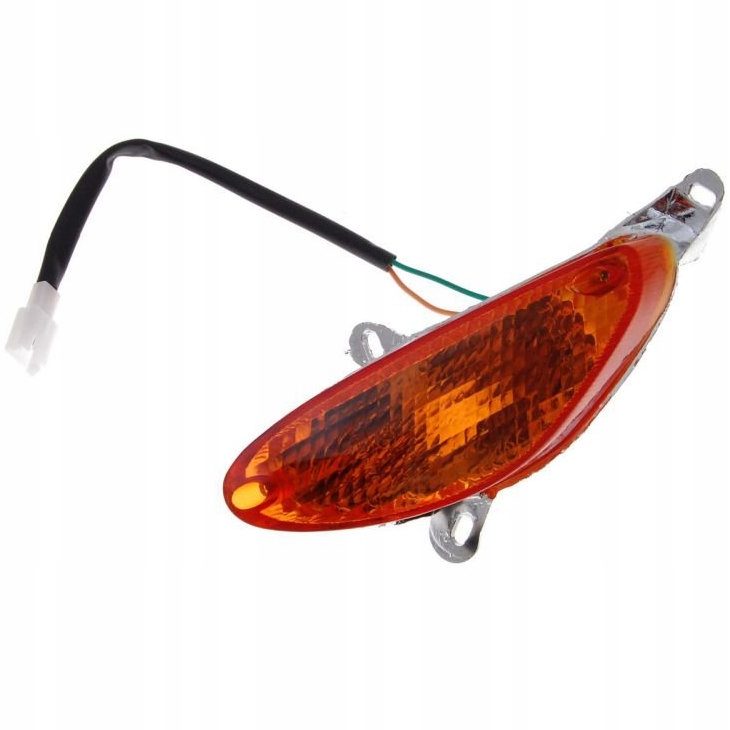 KIERUNKOWSKAZ LEWY PRZÓD pomarańczowy klosz 12V