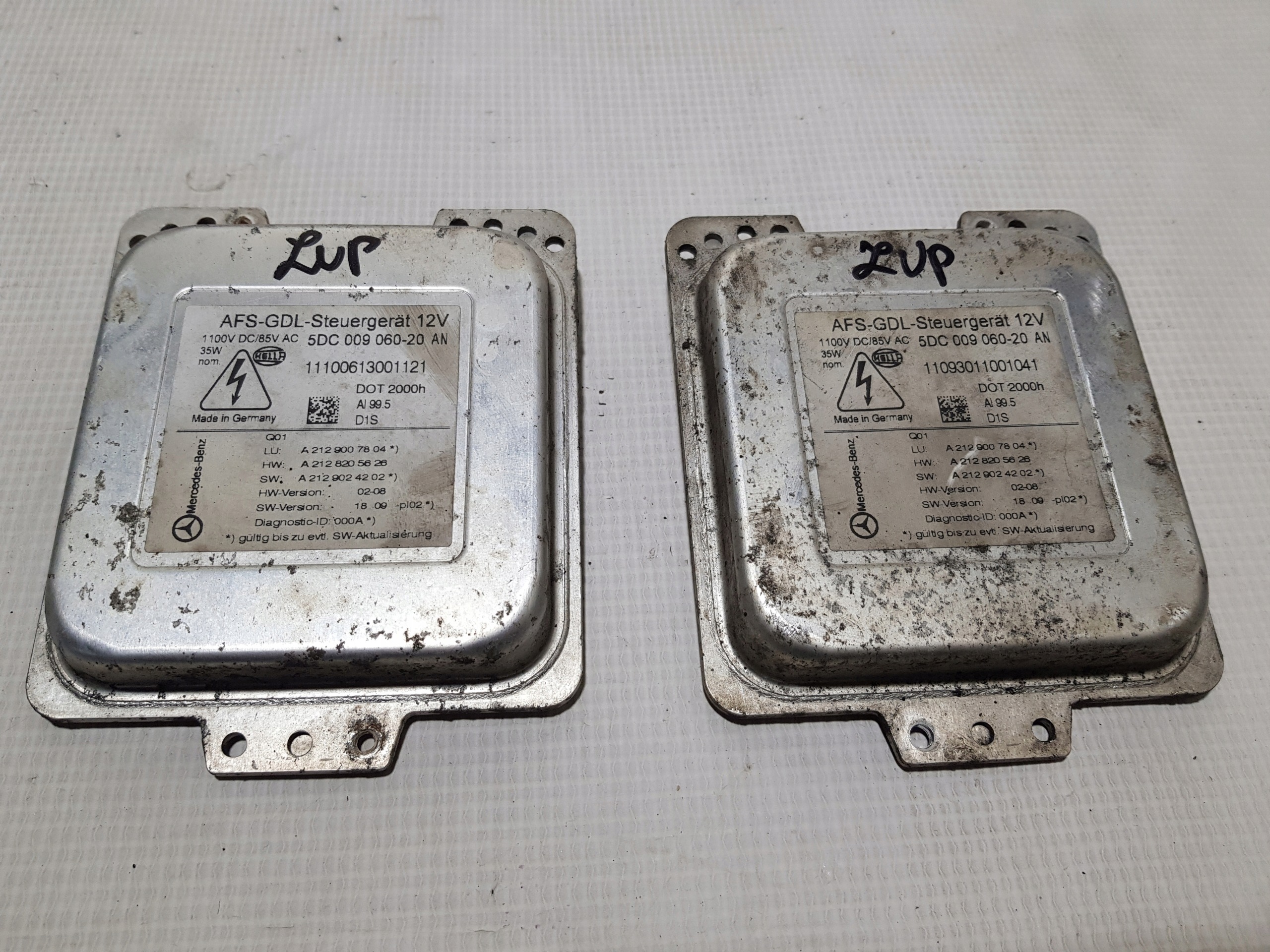 control unit XENON MERCEDES W212 W207 5DC009060-20AN