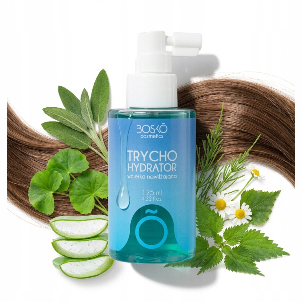 Bosko Cosmetics Trychohydrator Wcierka Nawilżająca Skórę Głowy 125 ml