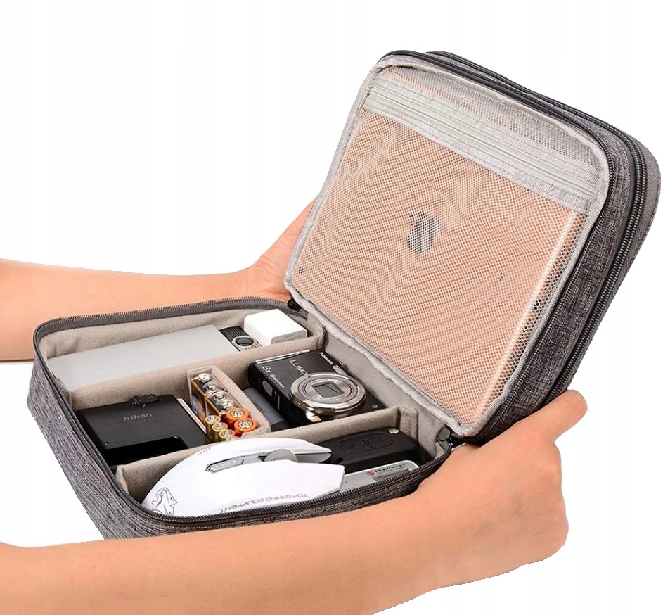 ORGANIZATOR PODRÓŻNY TORBA ETUI NA KABLE ŁADOWARKI Marka Inna