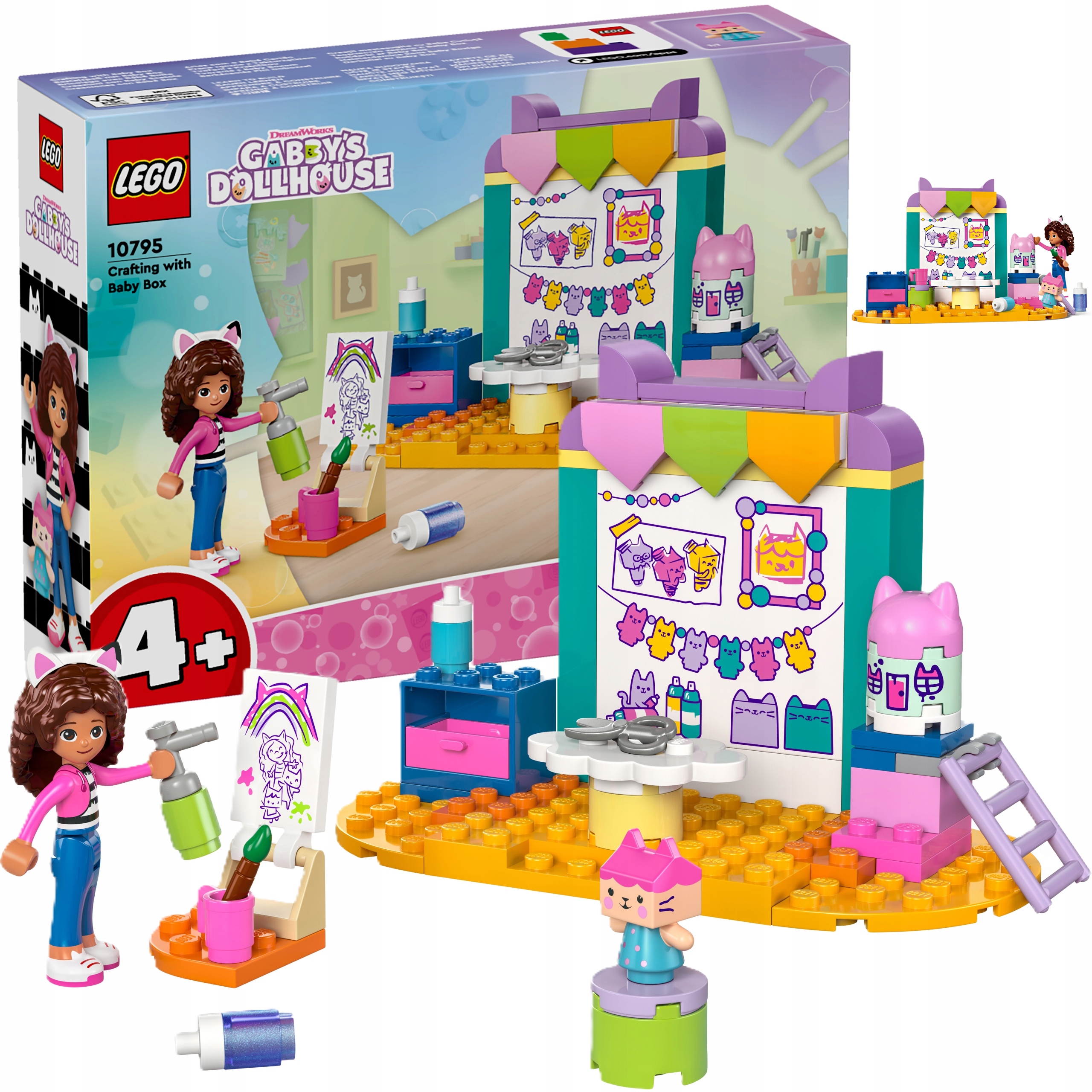 Klocki Lego 10795 Koci Domek Gabi Prace Ręczne Z Tekturzątkiem