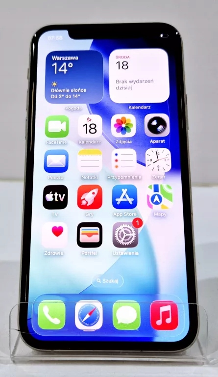 Smartfon Apple iPhone 11 Pro Max 4 GB / 64 GB 4G (LTE) srebrny