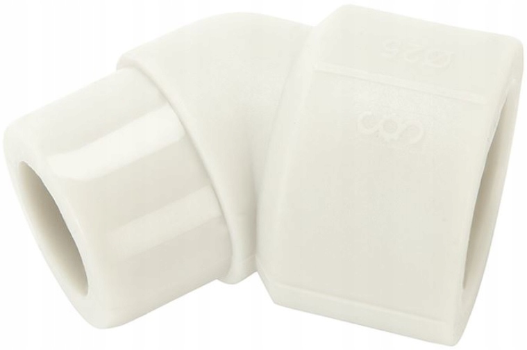 Kolano nyplowe PP-R 25/45 stopni zgrzewane Diamond