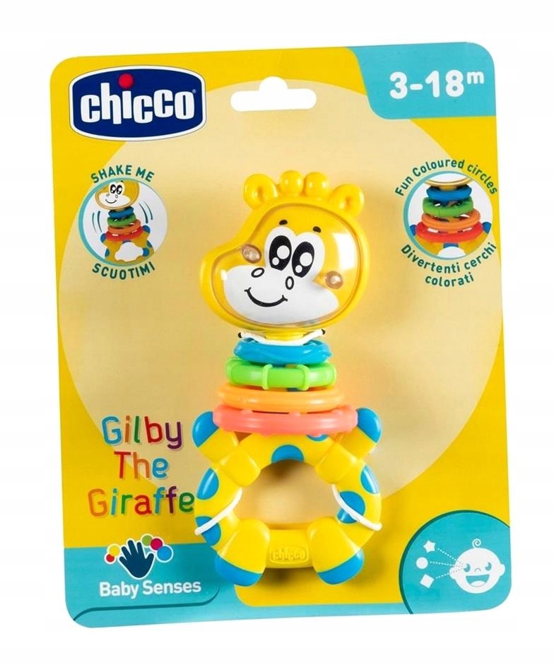 ZSIRÁF CSÖRGŐ GILBY