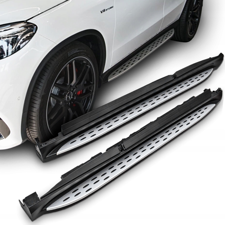 Новые пороги AMG MERCEDES GLE COUPE 2015-2020 C292