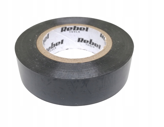 

Taśma izolacyjna Rebel 19mm x 20yd x 0,13mm czarna