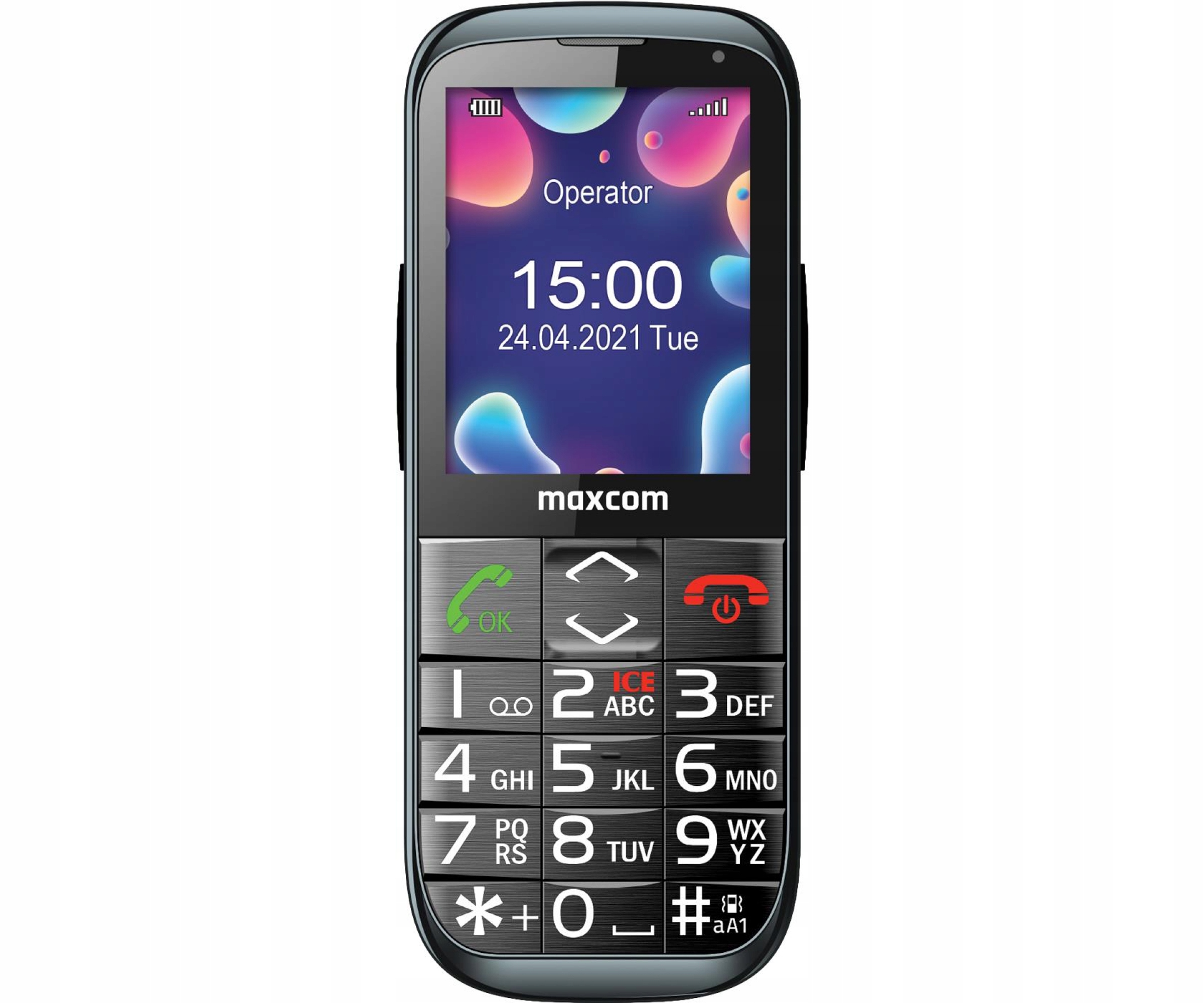 Maxcom Comfort MM724 4G Lte telefon dla seniora Sos Hac duże klawisze