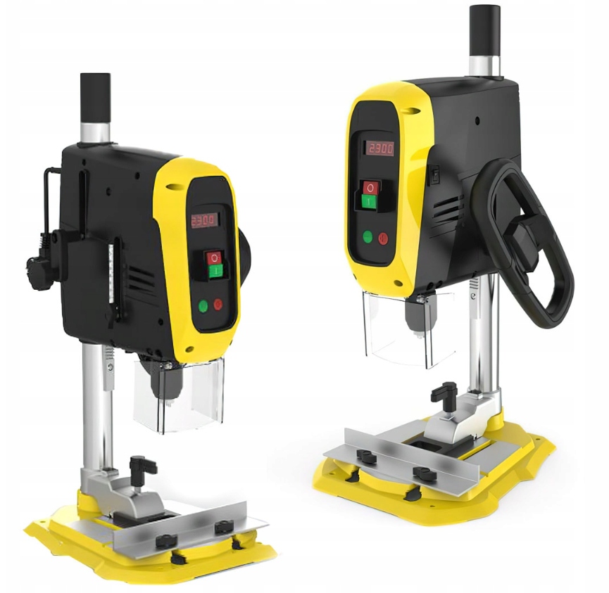 Stolní Vrtačka 1900W LCD displej Sloupová