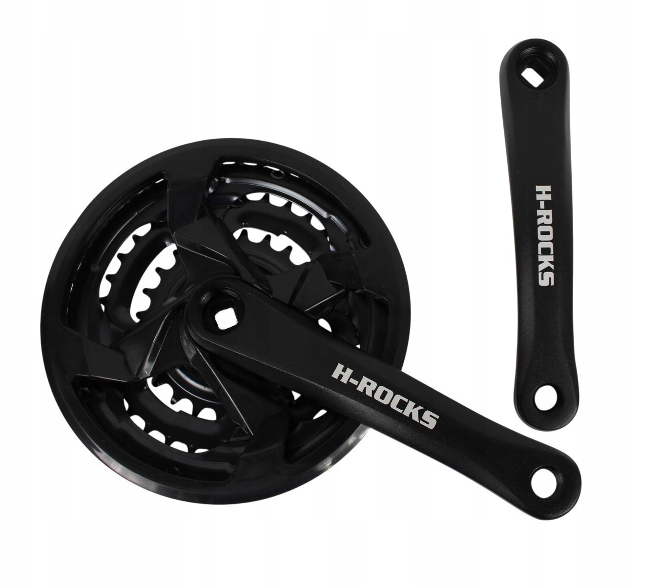 KORBA ROWEROWA ALUMINIOWA KORBA 3 RZĘDOWA 24/34/42T x 170mm MECHANIZM KORBY