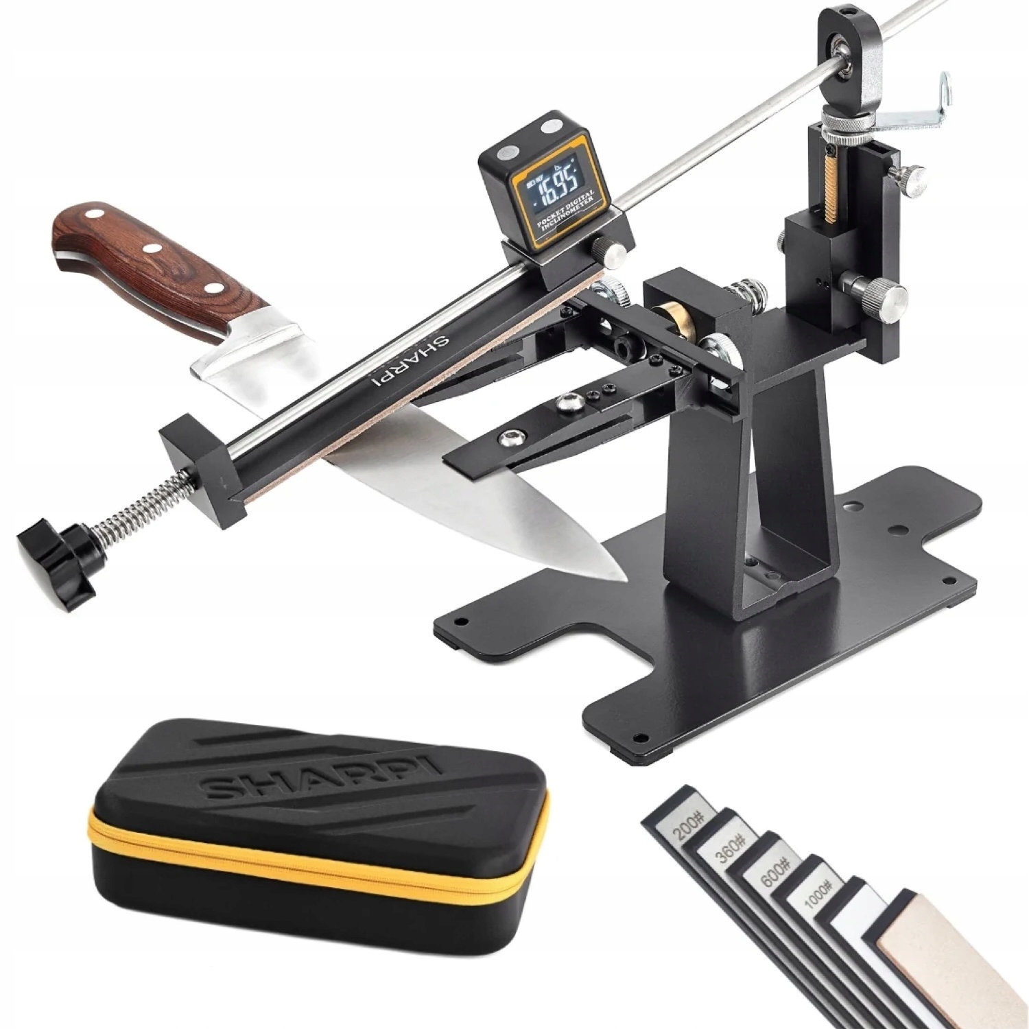 Sharpi Ostřící systém se sadou ostřících kamenů v kufříku