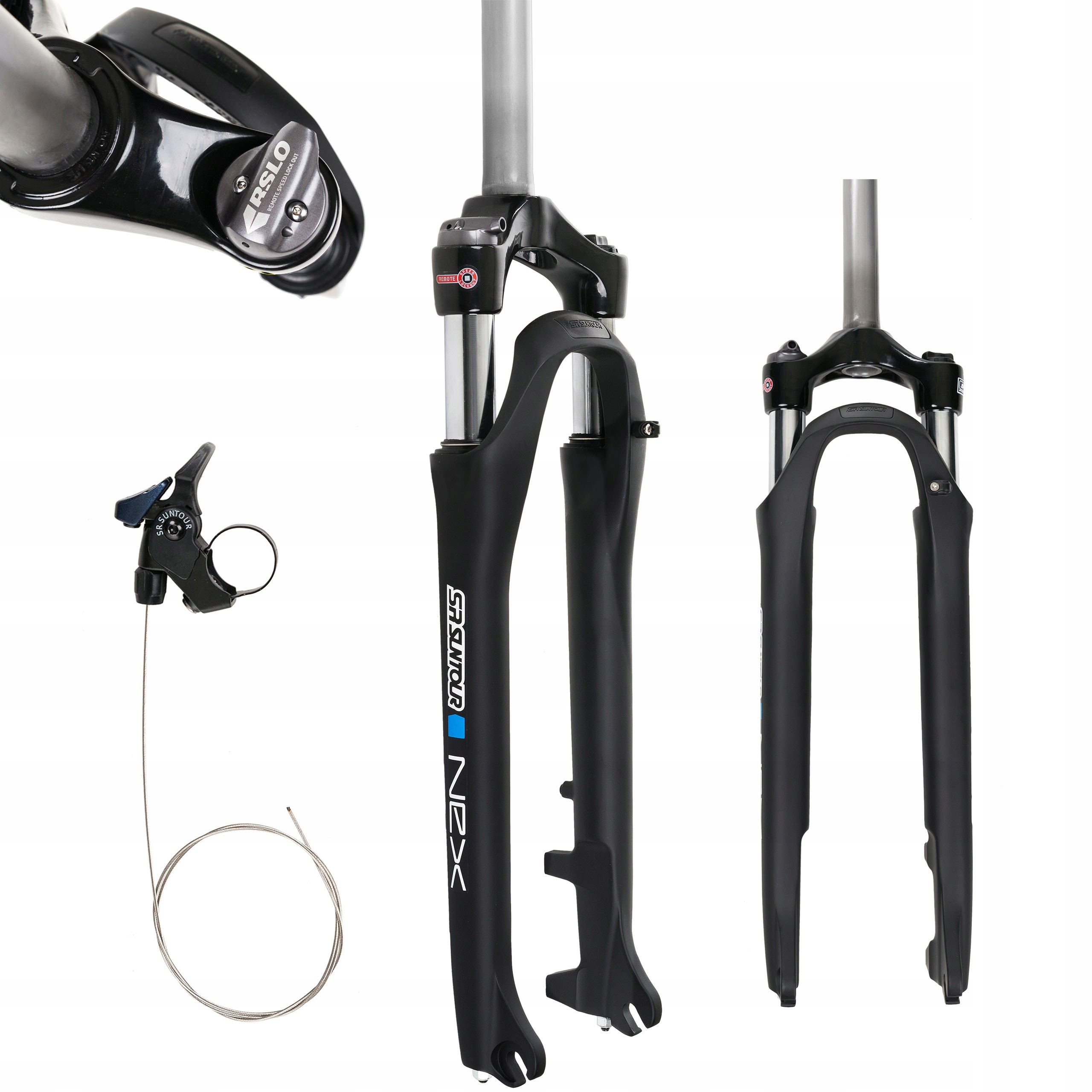 Amortyzator Rowerowy Sr Suntour 28 Nex Rl Disc Z Blokadą Ahead C.M. AS99