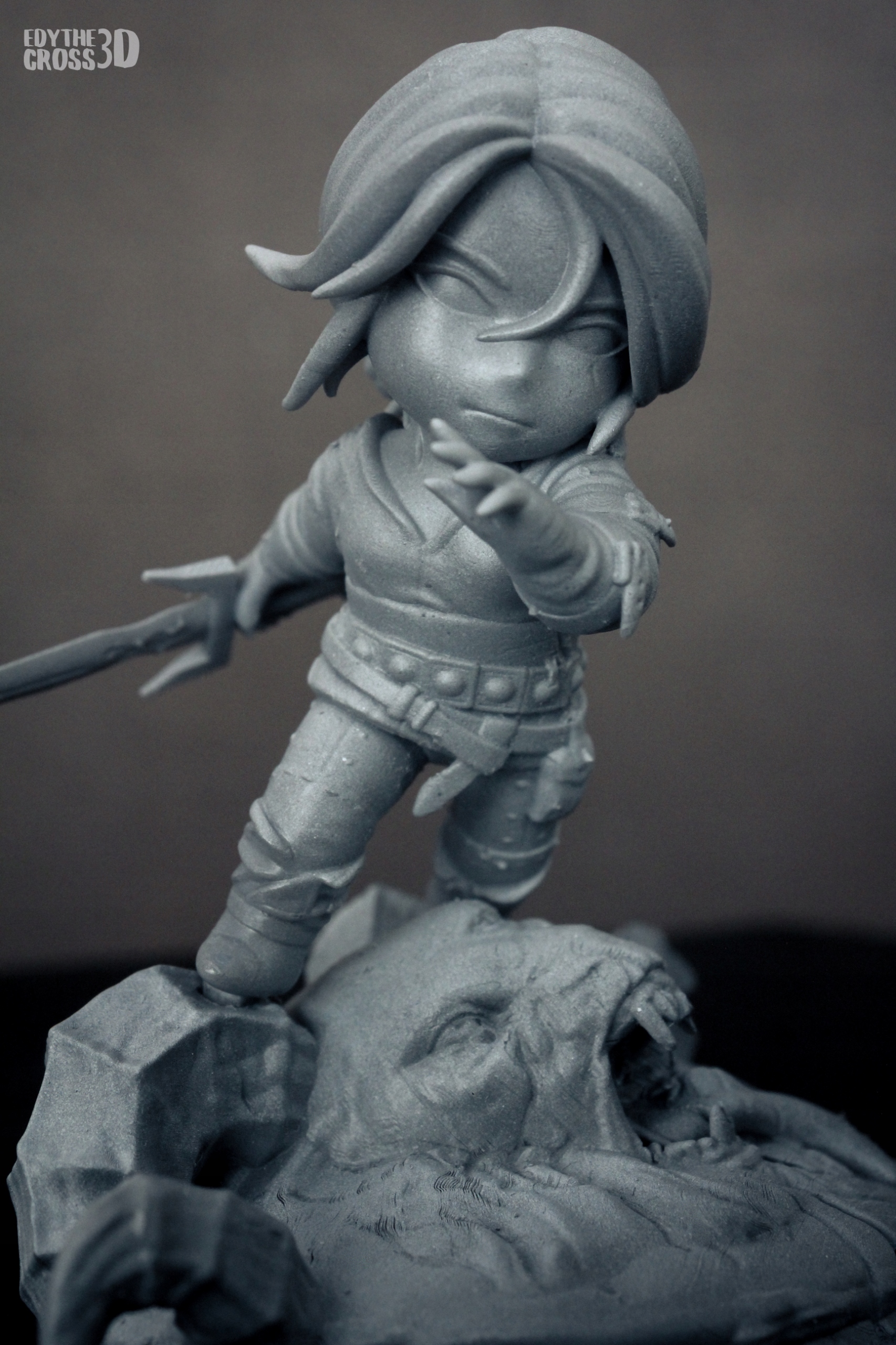 Mini figurka Ciri Zaklínač