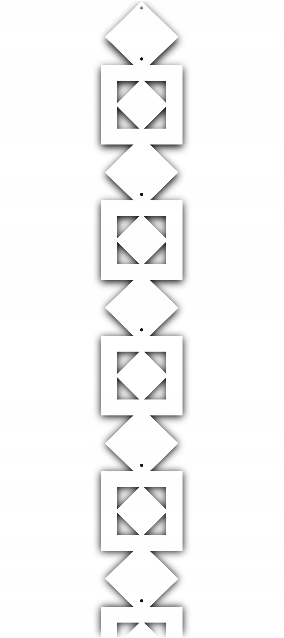 

Girlanda materiałowa laser wzór 8 5cm x 100cm