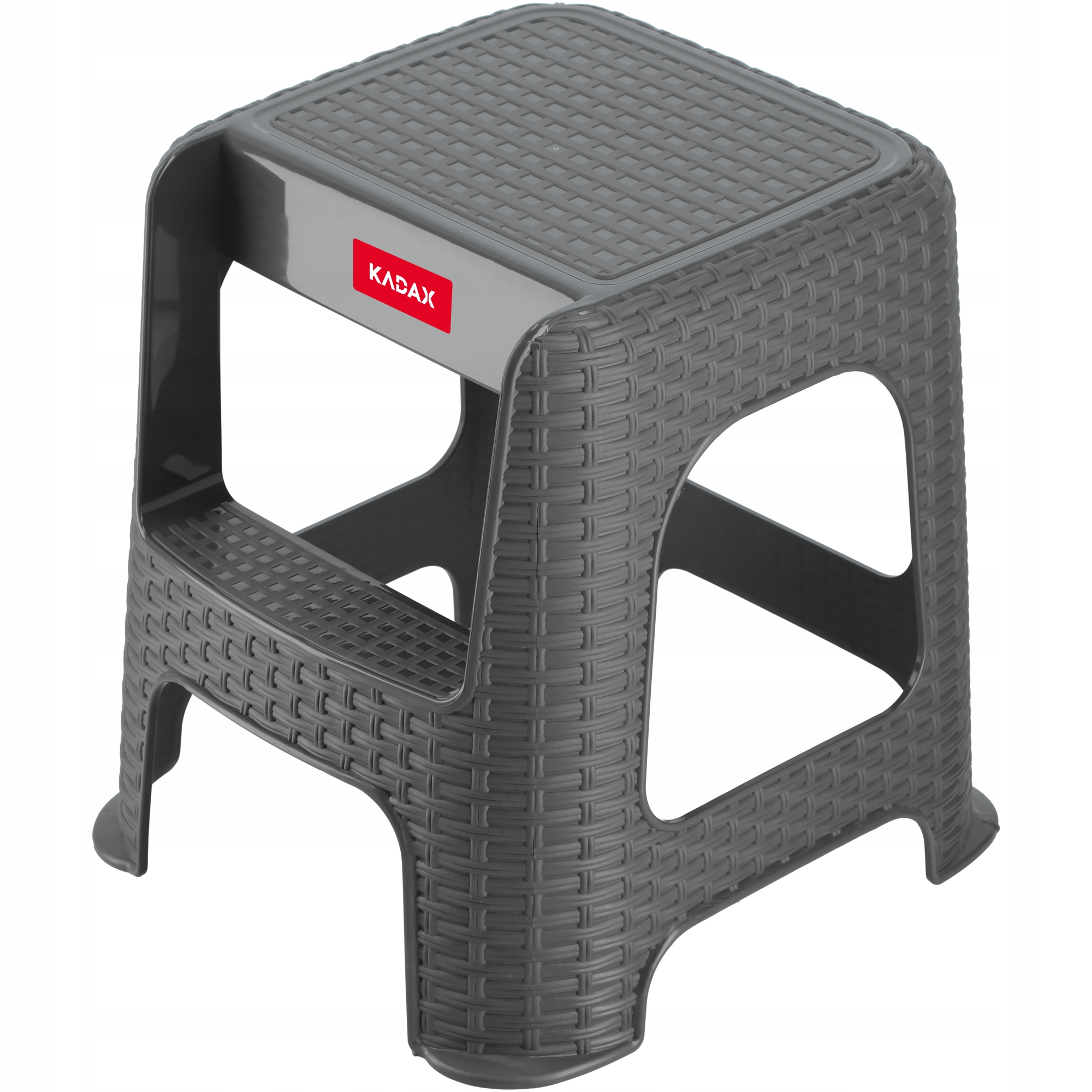 

Taboret Drabinka Stołek Rattan Udźwig 160KG Szary