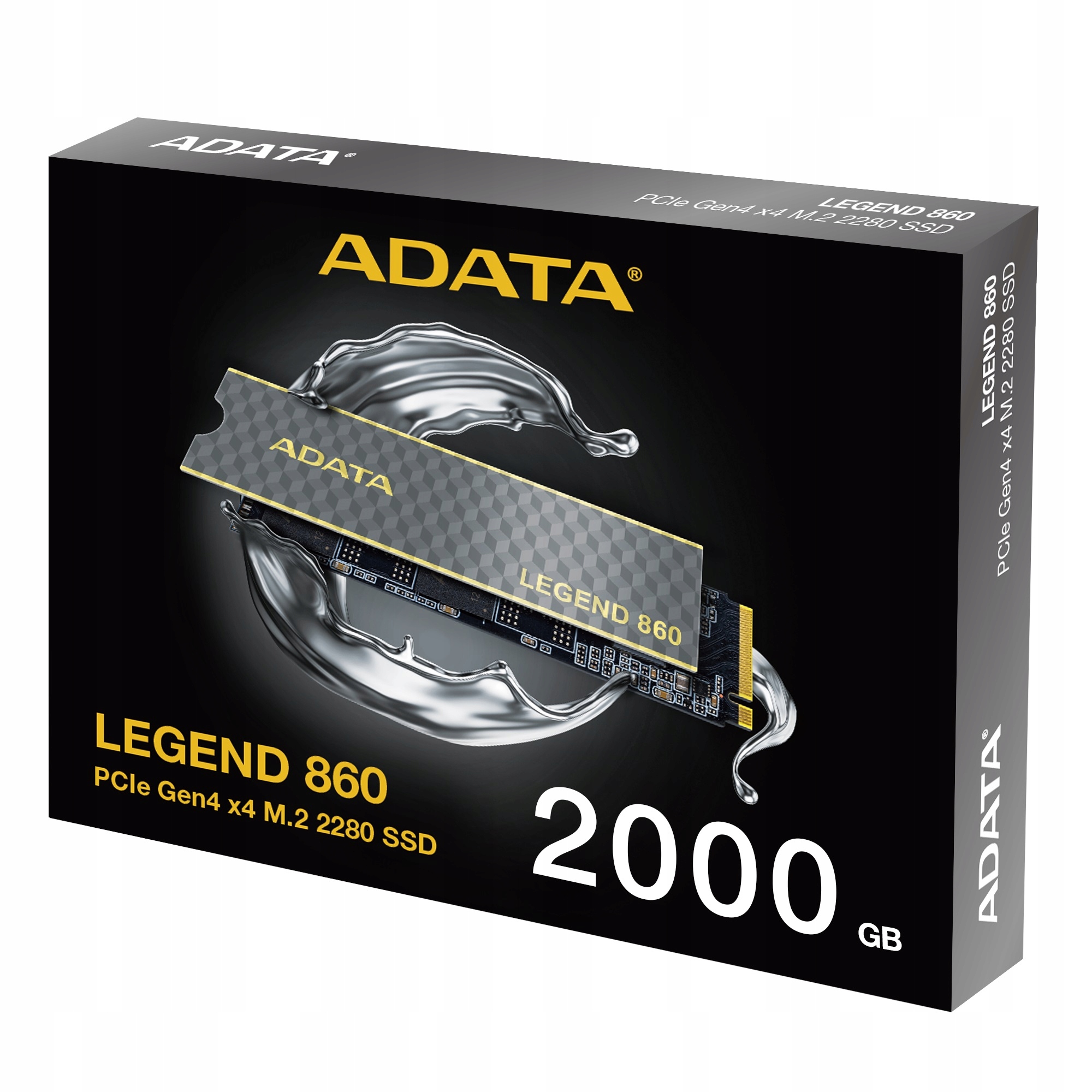 Dysk Ssd Adata Legend 860 2TB M.2 2280 Pci-e x4 Gen4 NVMe