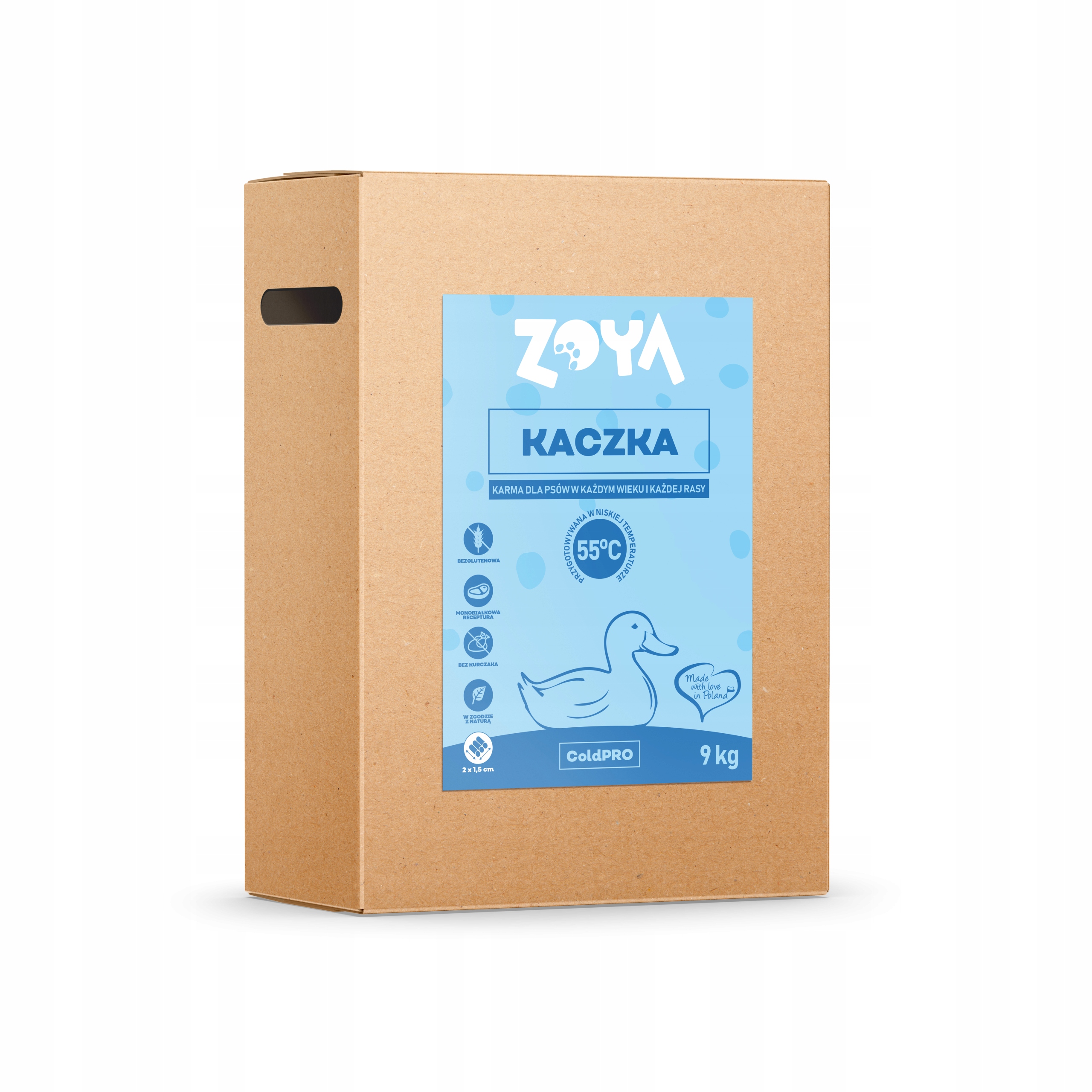 Zoya ColdPRO Krmivo Suché Pro Psa Monoproteinová Kachna – 9 Kg