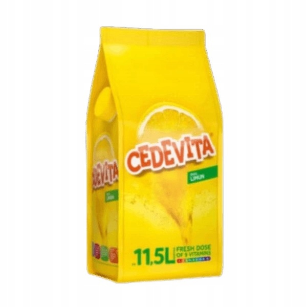 Sada rozpustných nápojů s příchutí citronu (limun) 8 x 900 g Cedevita