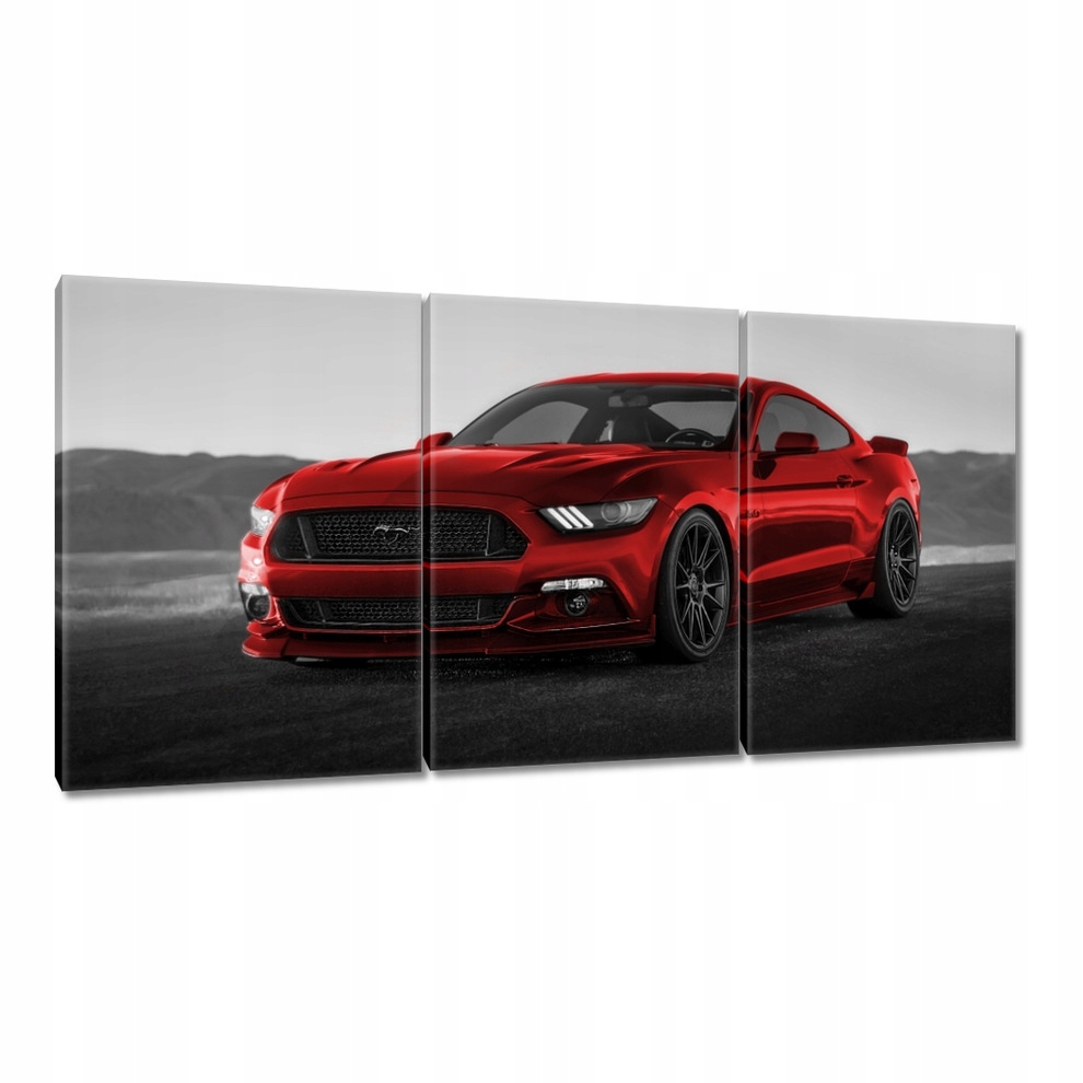 

Obrazy 120x60 Ford Mustang Samochód Usa