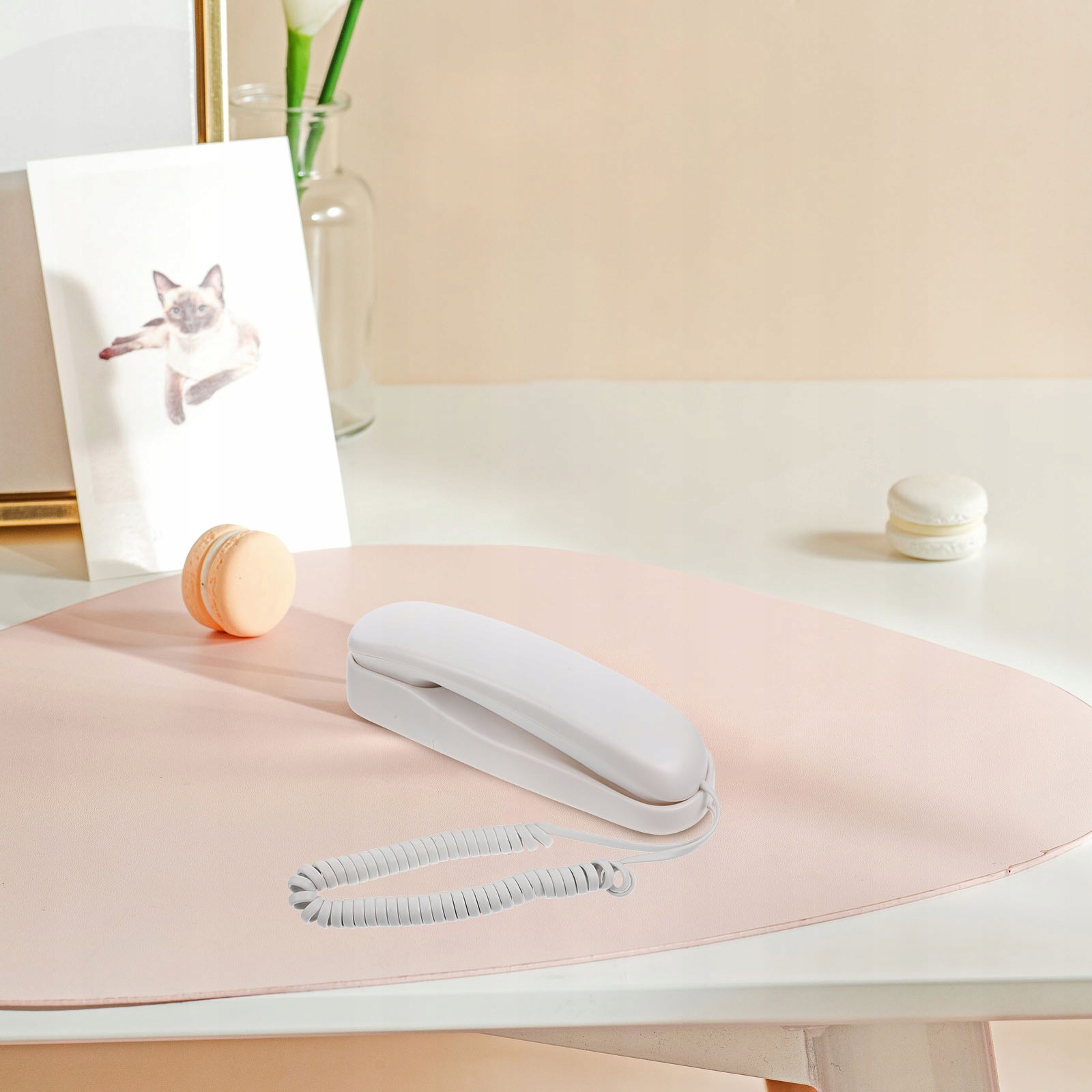 TELEFON NAŚCIENNY MINI TELEFONY RZEMIEŚLNE Z ŻYWICY Kod producenta 17314018