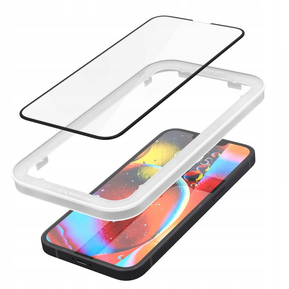2 X SZKŁO HARTOWANE SPIGEN ALM GLASS FC IPHONE 13 / 13 PRO / 14 Kod producenta AGL03387