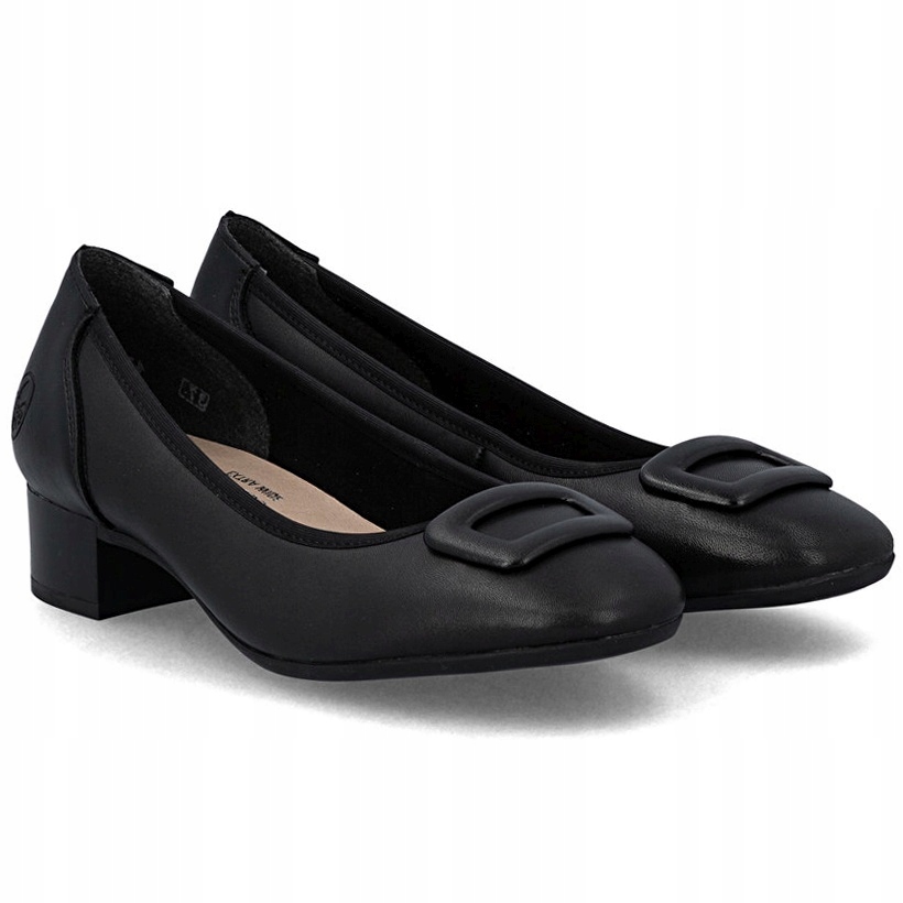 Dámské lodičky Rieker 43453-00 Black černé, Kůže Vel. 37