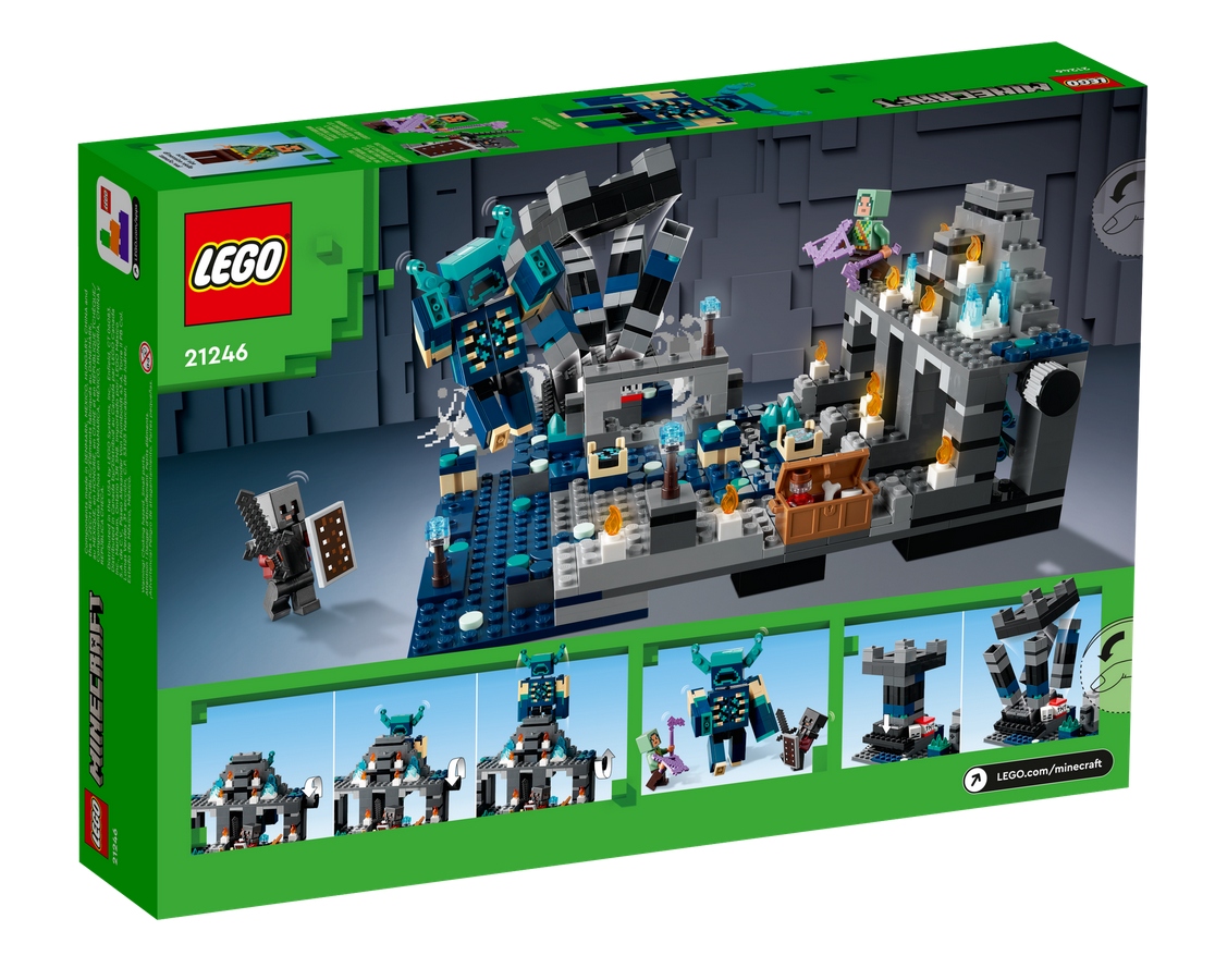 LEGO Minecraft 21246 BITWA W MROCZNEJ GŁĘBI
