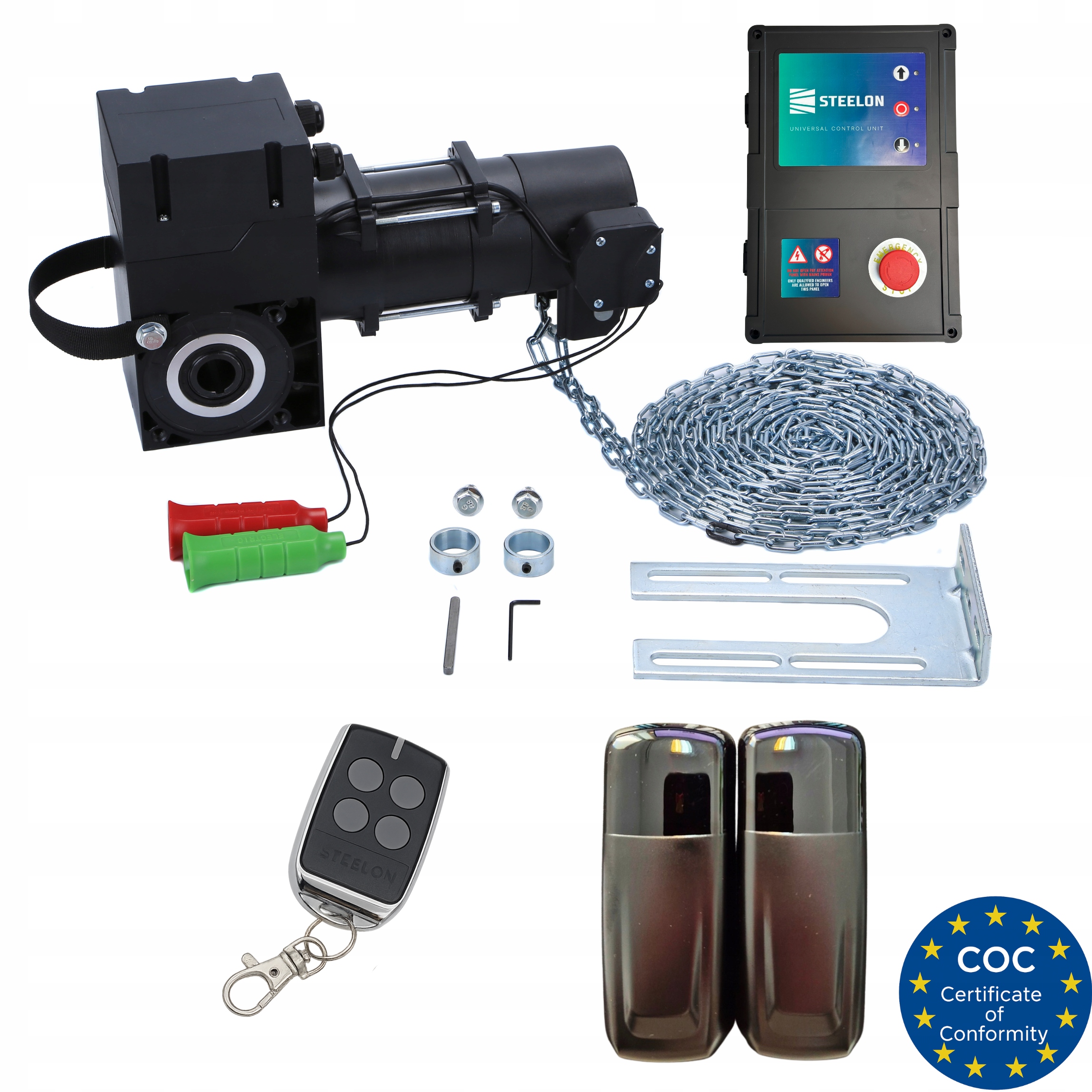 Pohon Steelon Indus Ind 70 DC pre priemyselné garážové brány