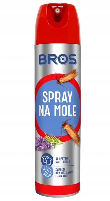 

Spray na mole odzieżowe Bros lawendowy