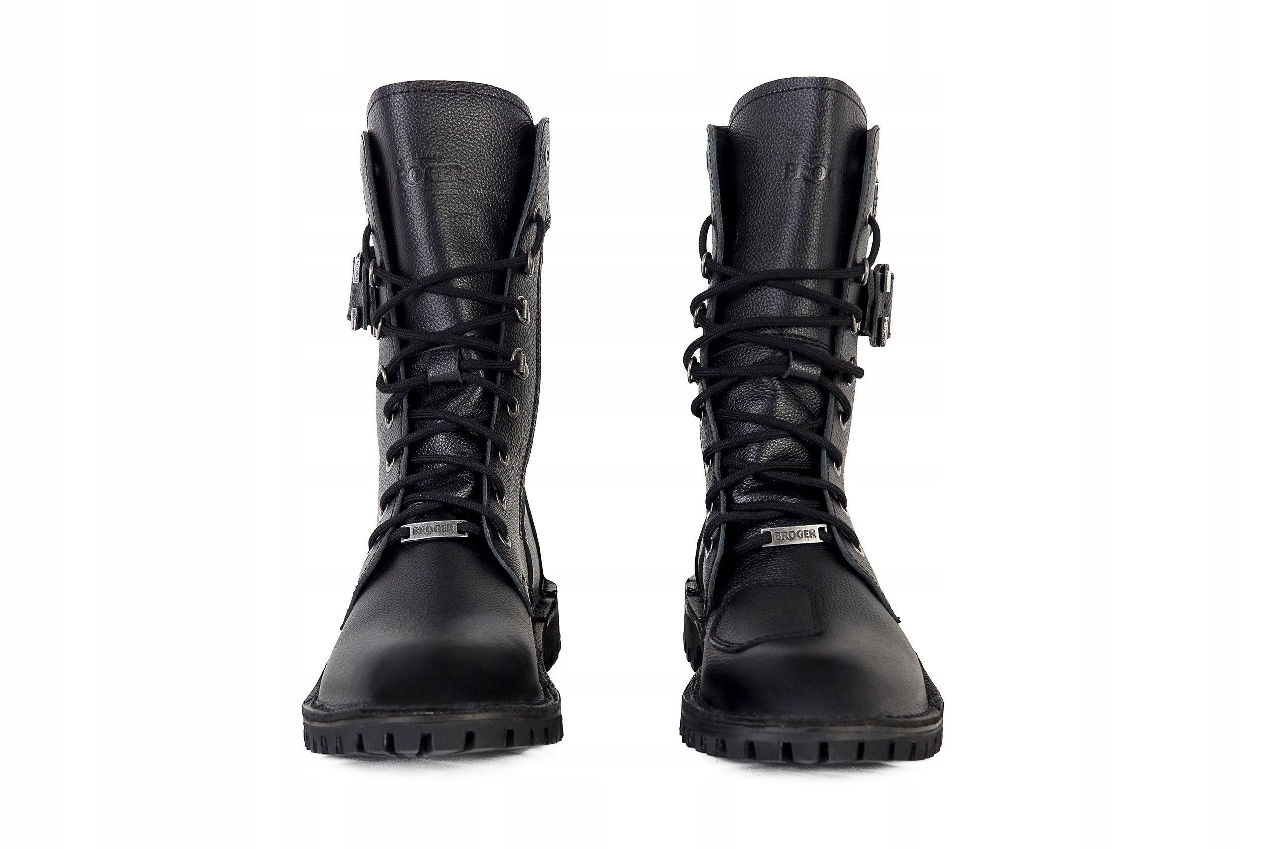 Buty motocyklowe Vintage Broger Ohio black 42 Rozmiar 42