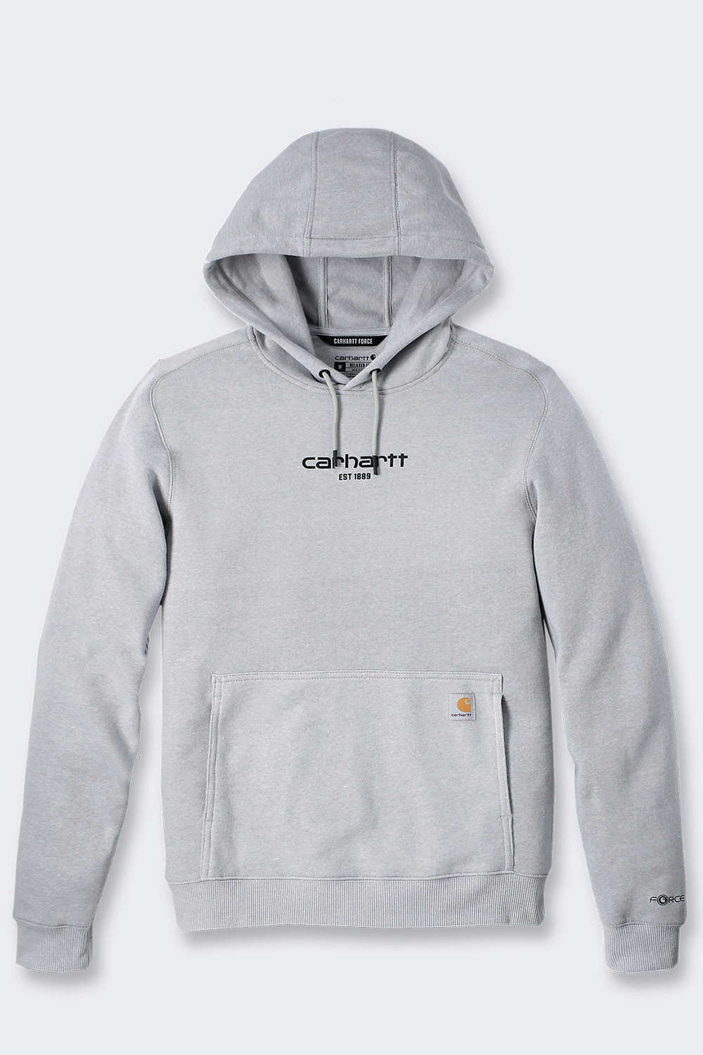 Mikina Carhartt Force Lightweight Logo Asphalt