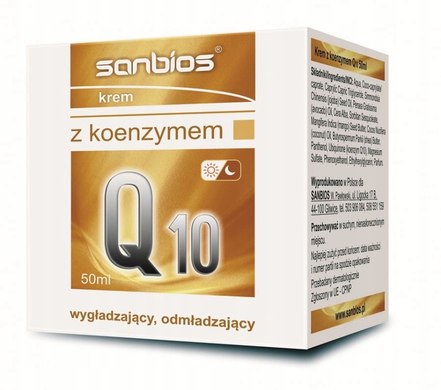 Sanbios Krém s koenzymem Q10 50 ml