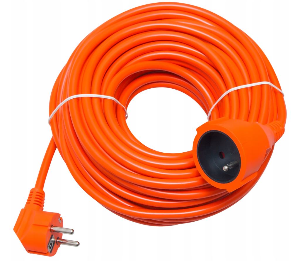 

Przedłużacz Ogrodowy 50m Gruby 3 x 1,5mm Budowlany