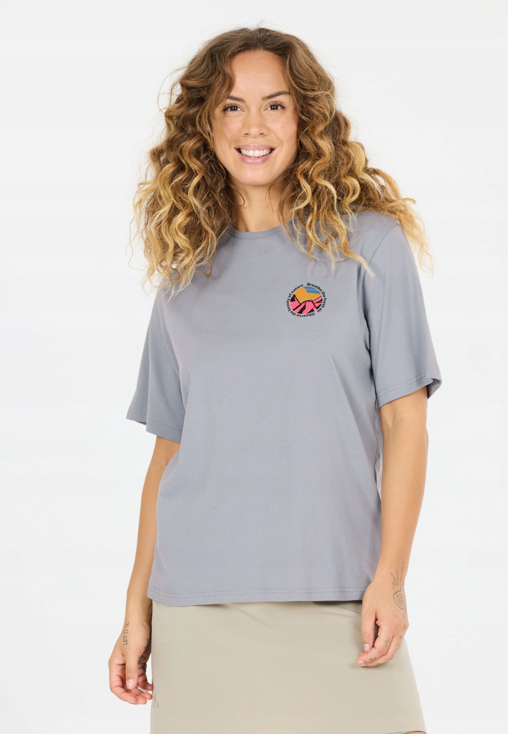 Koszulka damska Whistler Saloma Szary 44