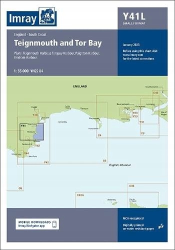 IMRAY CHART Y41: LAMINATED TEIGNMOUTH AND TOR BAY (Y CHARTS) (KSIĄŻKA)