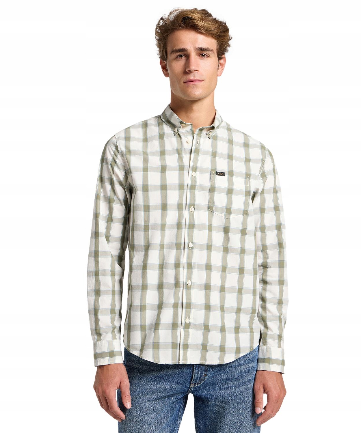 Košile Lee Button Down 112363897 Ecru M