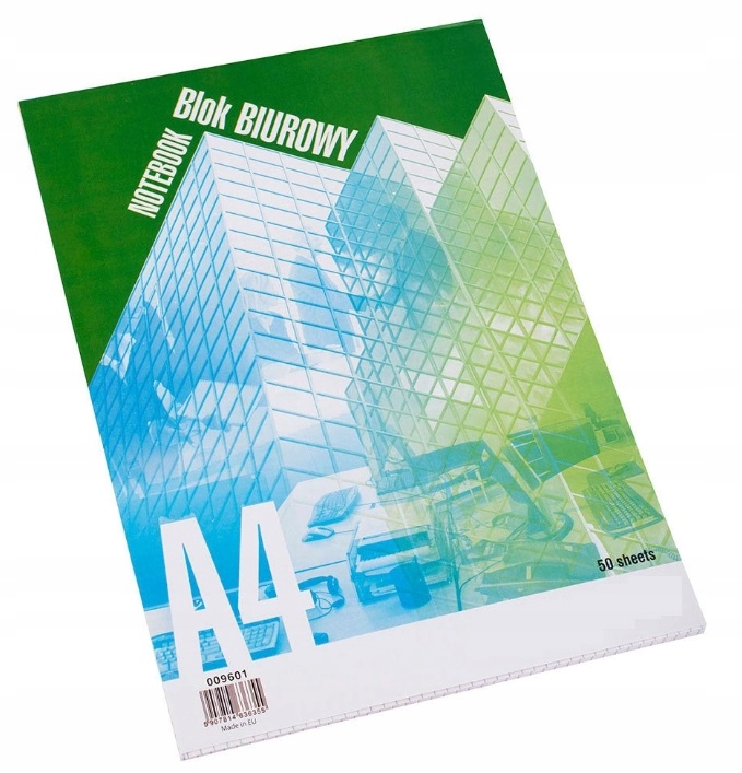 Blok biurowy a4 50 arkuszy kratka notes