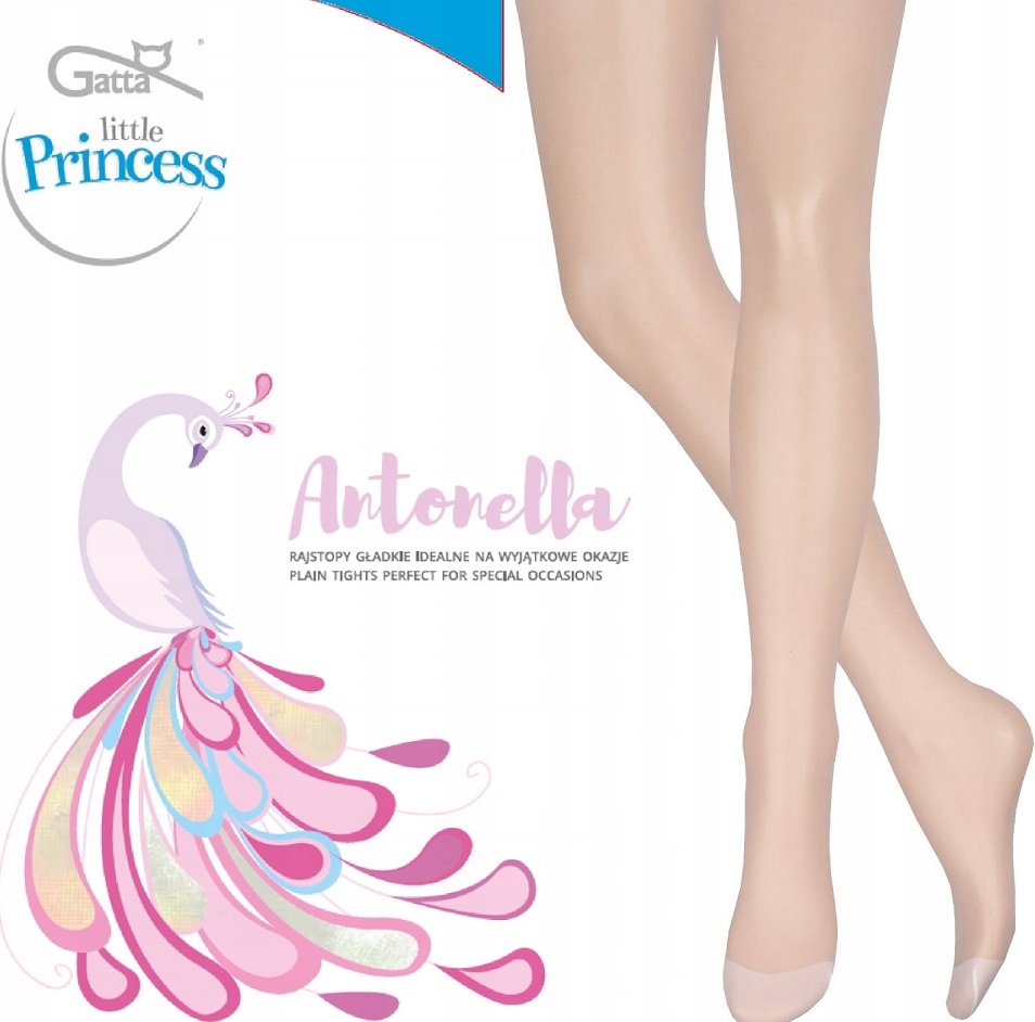 Gatta rajstopy dziecięce Antonella białe 140/146