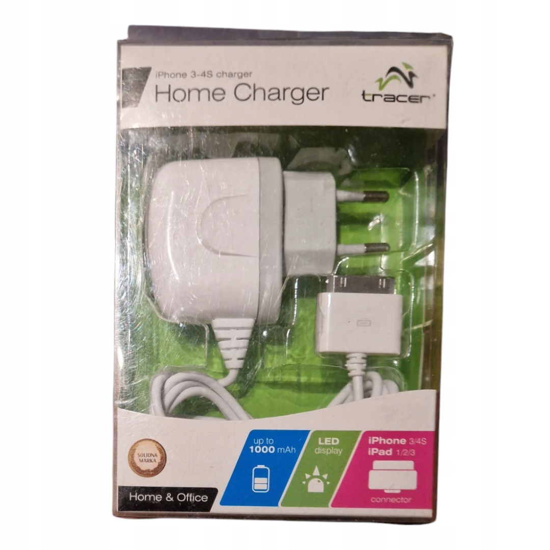Ładowarka sieciowa Tracer do Iphone 4 4s Ipod Ipad Ipad 1 2 3 (30 Pin)