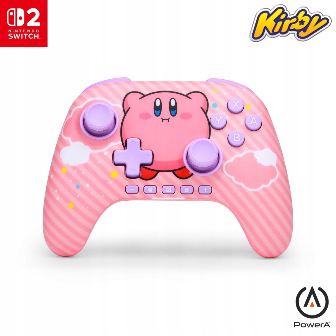PowerA SWITCH2 Pad bezprzewodowy Advantage Kirby Puff