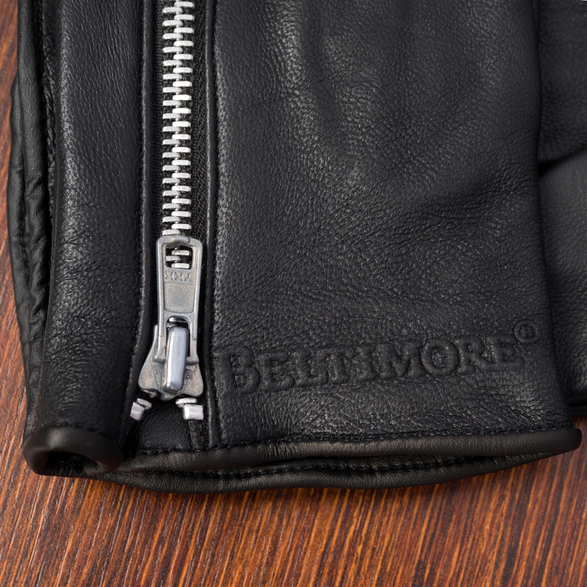 Rękawiczki skórzane damskie polar miś BELTIMORE pięciopalczaste ciepłe XL Kod producenta K27_XL