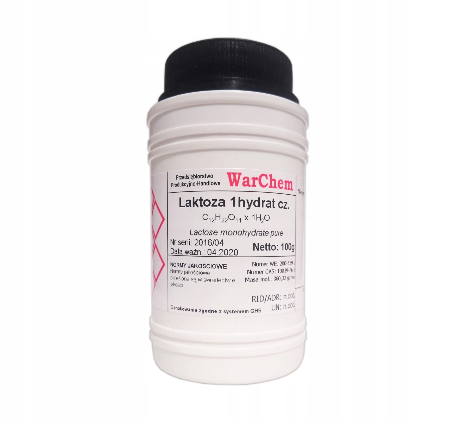 

Laktoza 1hydrat czysty 100g
