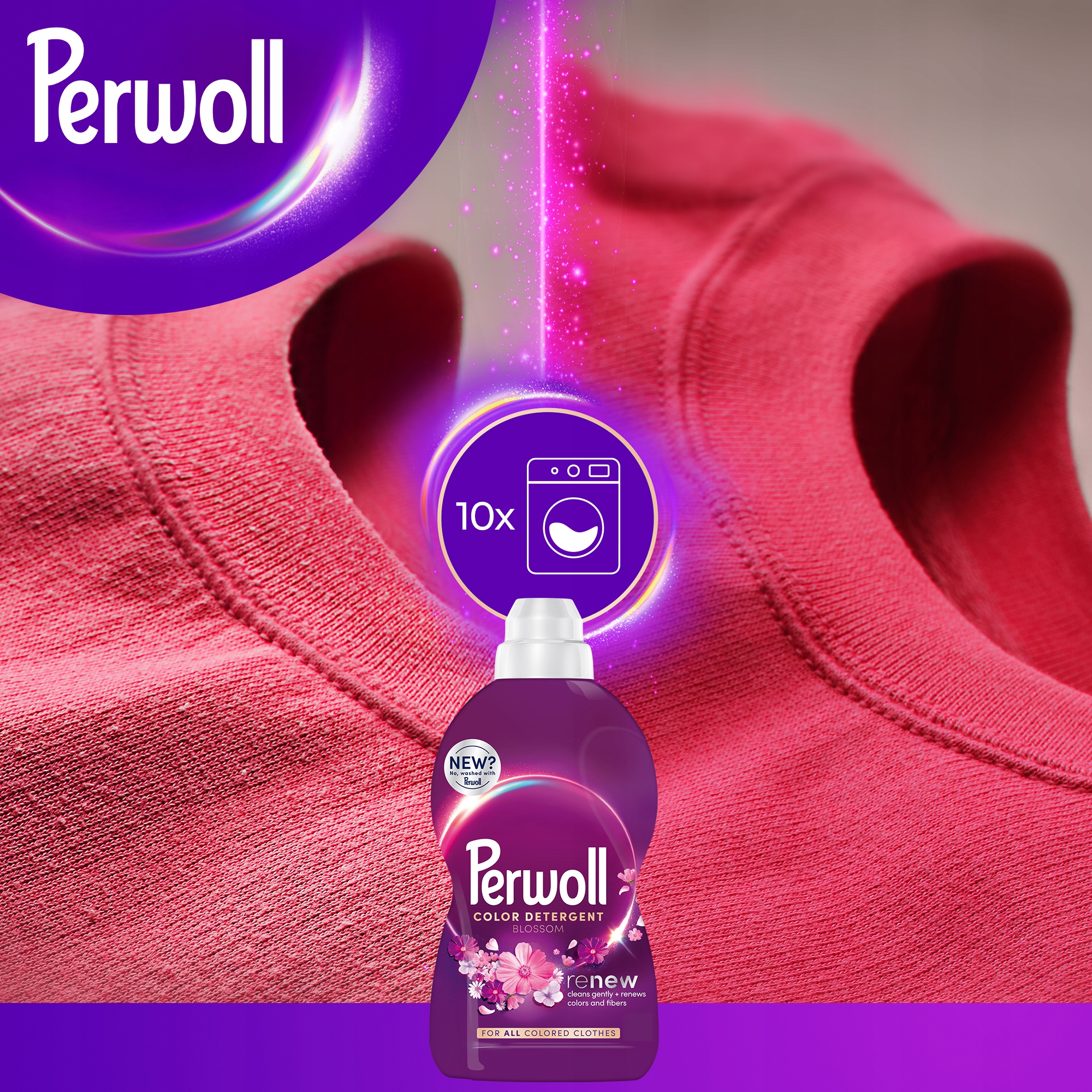 Perwoll Blossom Color płyn do prania 60 prań 3l Postać płyn