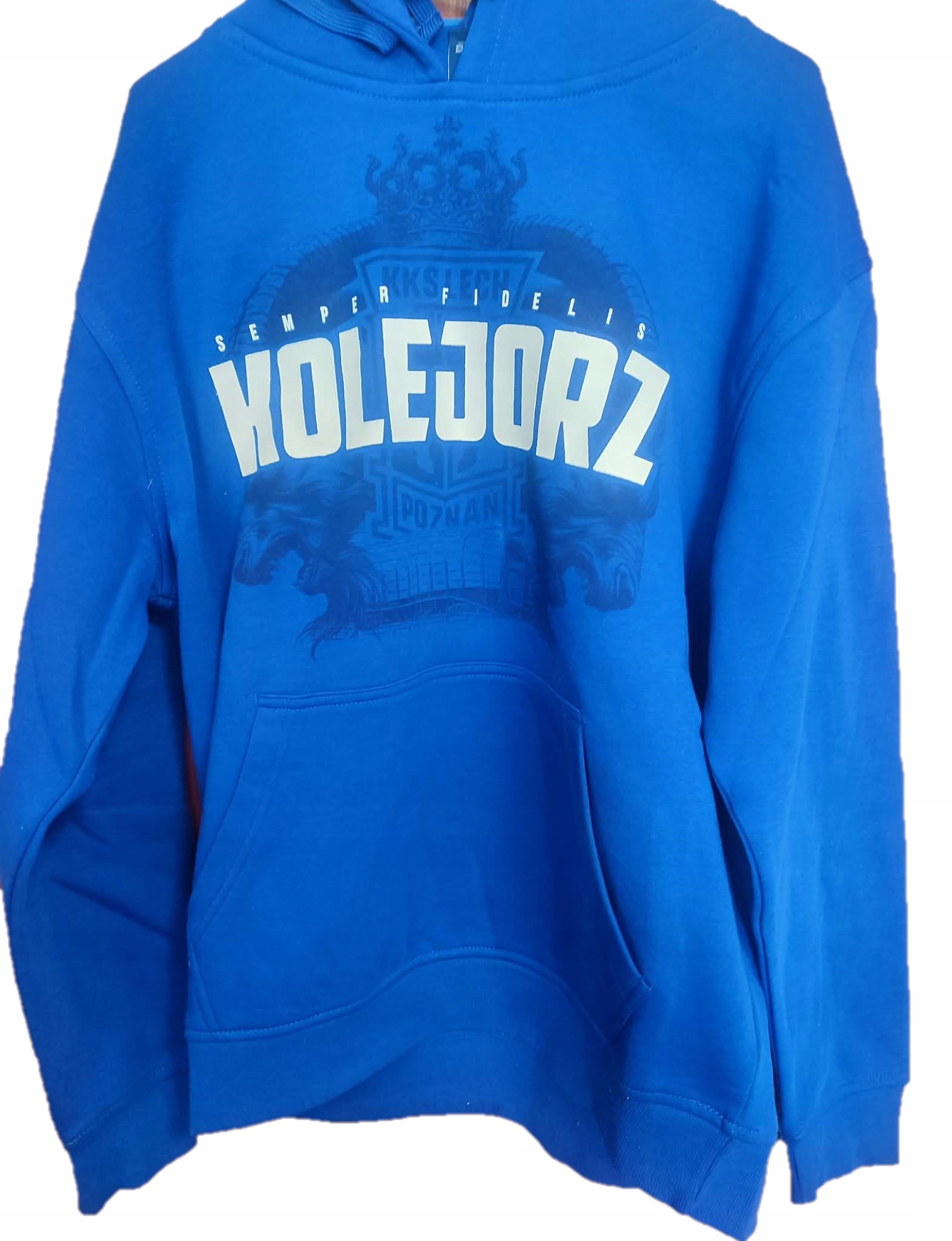 bluza Lech Poznań Semper Fidelis niebieska XL