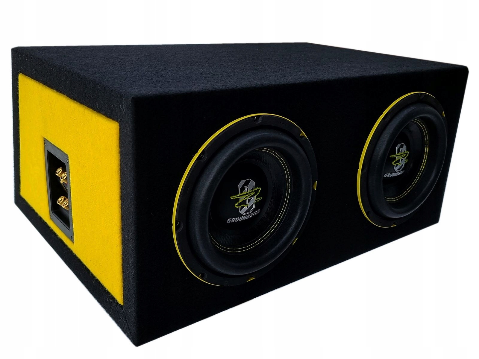 Ground Zero Gzrw 8XSPL-2BR basový a reflexní subwoofer